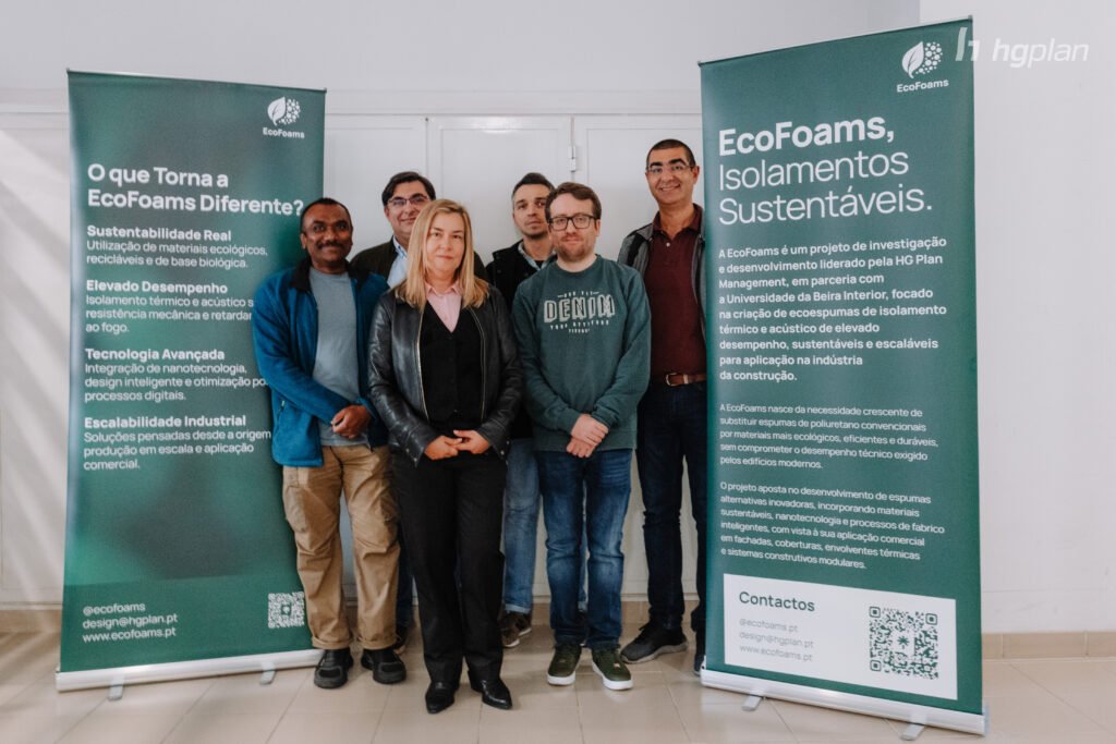 equipa da EcoFoams nos dias de empregabilidade da ubi