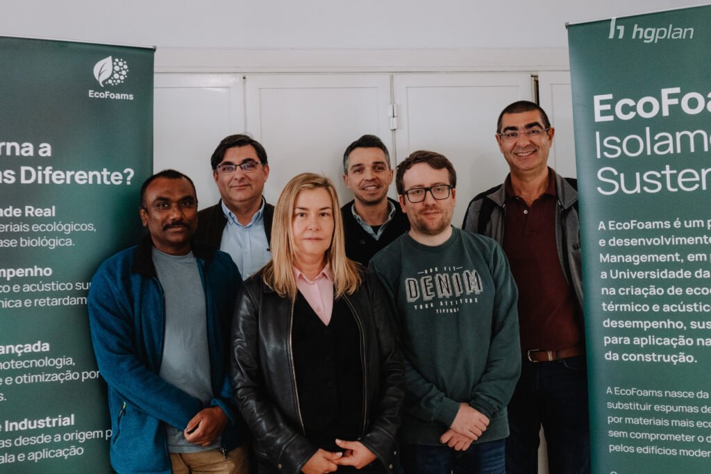 equipa da EcoFoams nos dias de empregabilidade da ubi